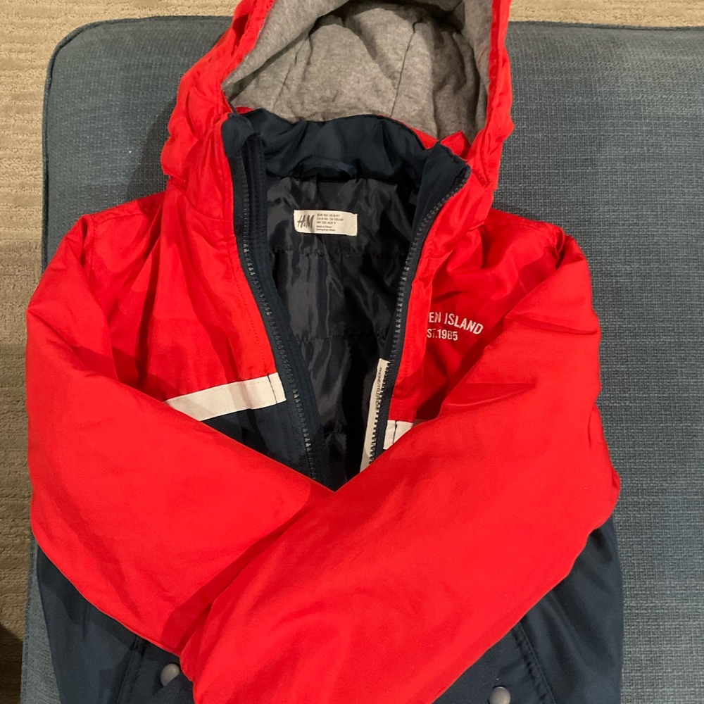 Red and Blue Kids Jacket by H&M